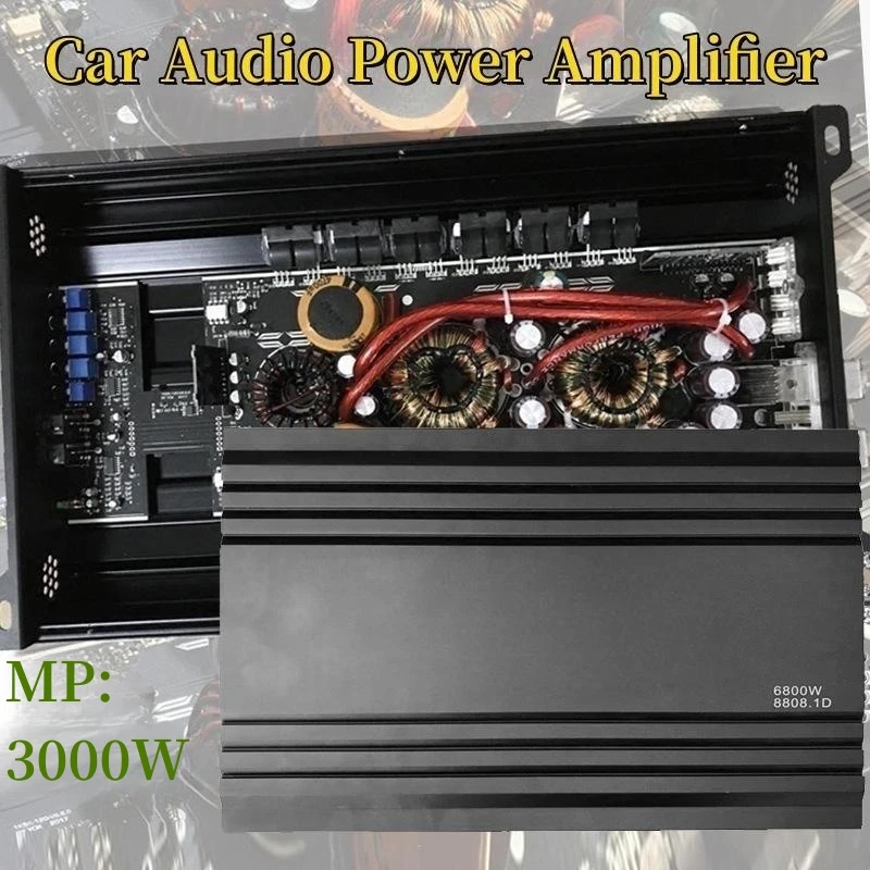 VehicleAudioModificationMono12VMP3000WDigitalCarAudioPower