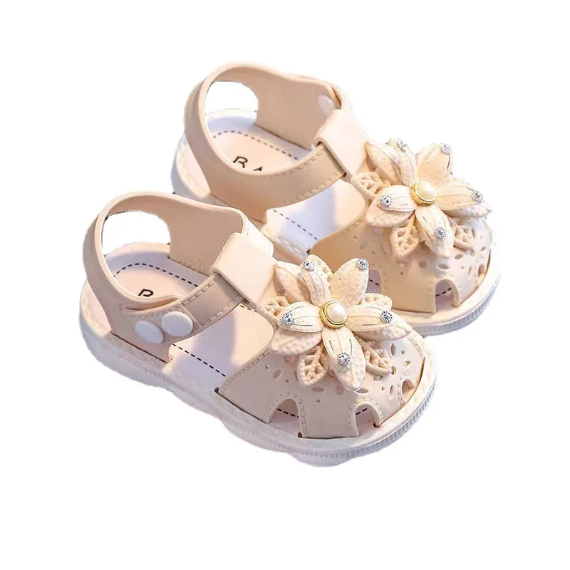 Sandalias Child Sandals Summer New Girl Princess Shoes Soft Sole Walking Shoe Infant Sandals Baby Girl Shoes Bab Shoe Newborn