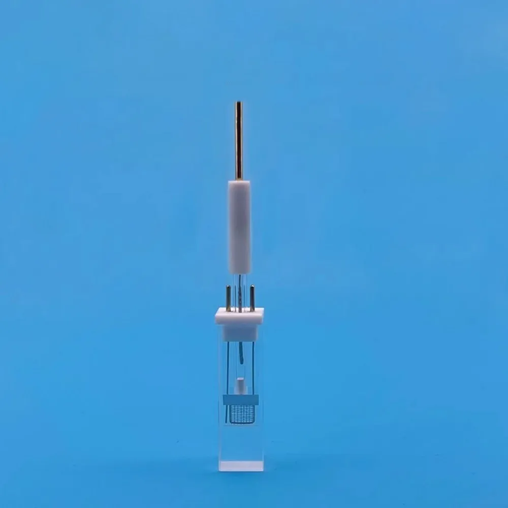 K003 photoelectrochemical cell quartz cell electrochemical with platinum mesh, silver chloride electrode