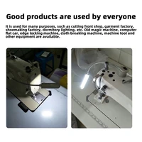 3pcs AC110V/220V LED Industrial Sewing Machine Lighting (With 30 LED Lamp) 360° Flexible Gooseneck Industrial Lights - Image 5