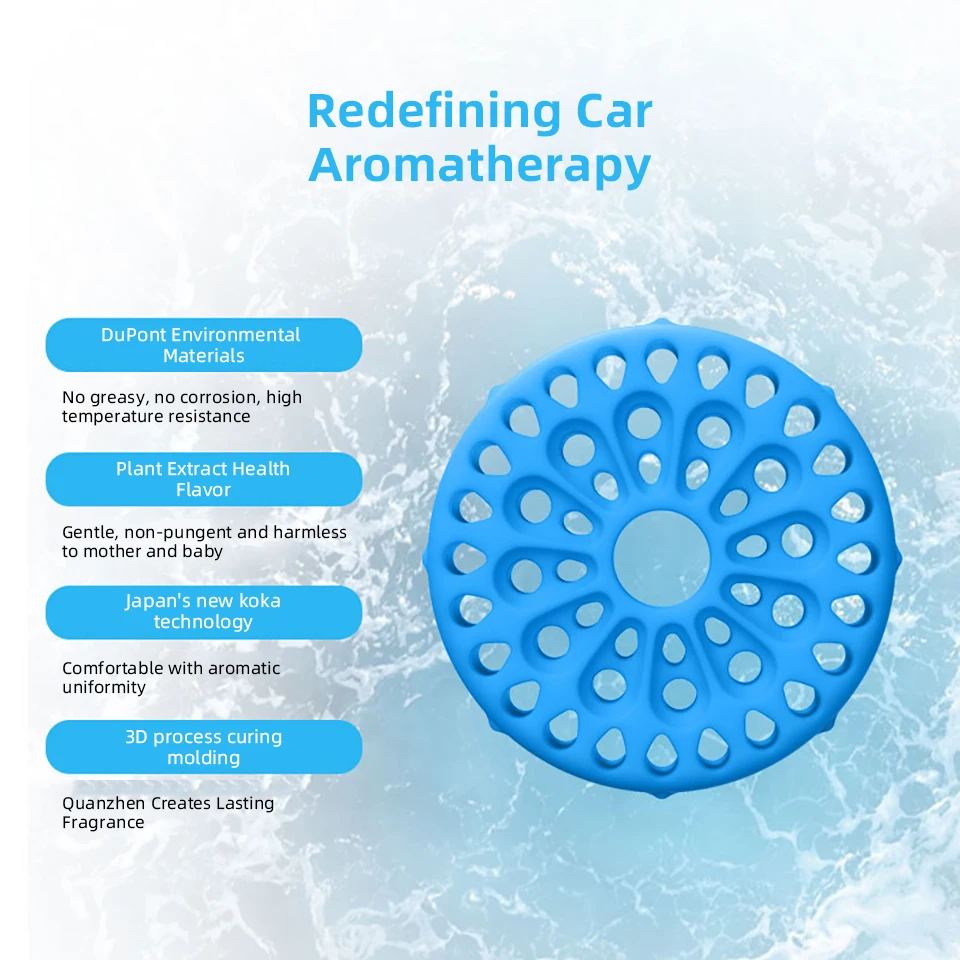 Creative Aromatherapy Pendant Freshens Air for Car