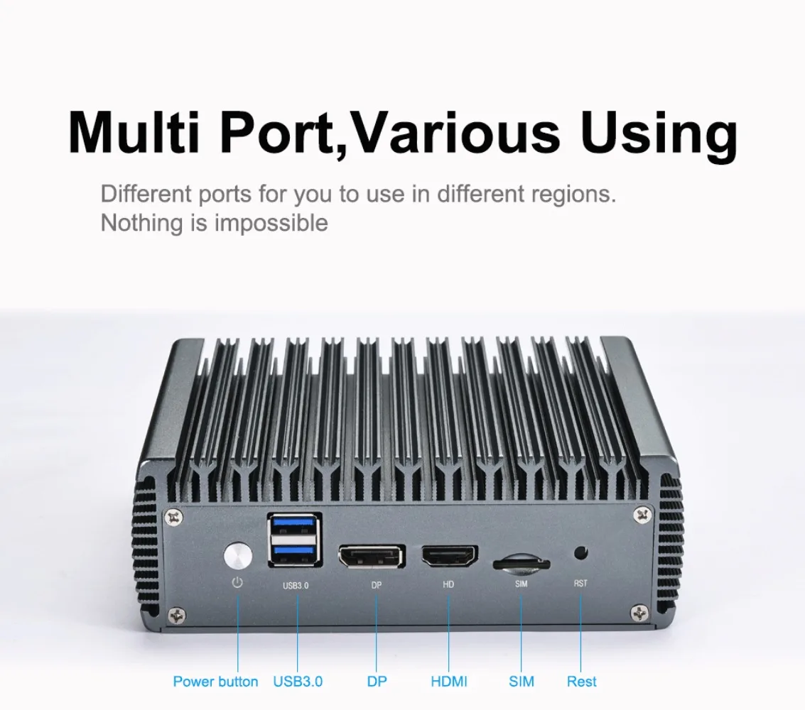 GTBOX FR01 2.5G pfSense Firewall intel Pentium N4000 4*Intel i225