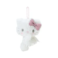Sanrio Hello Kitty Cute Cartoon Angel and Demon Plush Toys Kawaii Backpack Pendant Keychain Accessories Girls Halloween Gifts 2