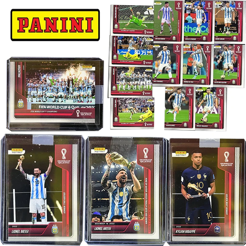 2022 Panini Messi Football Star Rare Limited Edition Collection Single Card Christmas Birthday Gift Game Toys Depliant