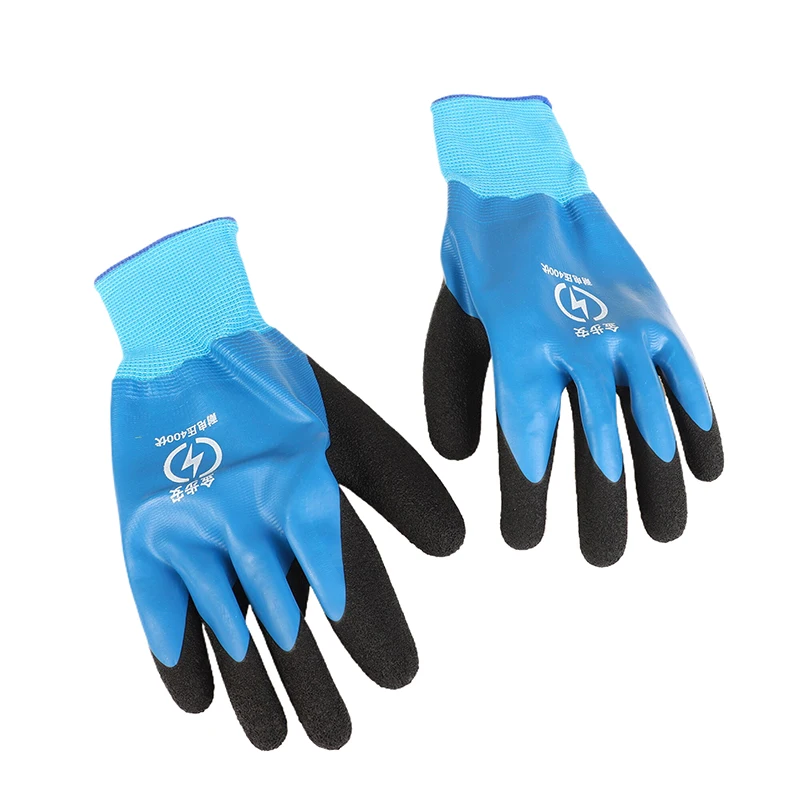 1 Pair 400V/1000V Rubber Touch Screen Insulation Glove Industrial Ultrathin Electrician Insulating Gloves Withstanding Voltage insulating gloves