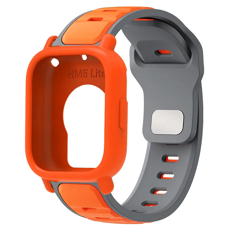 Silicone Sports Wristband with Strap