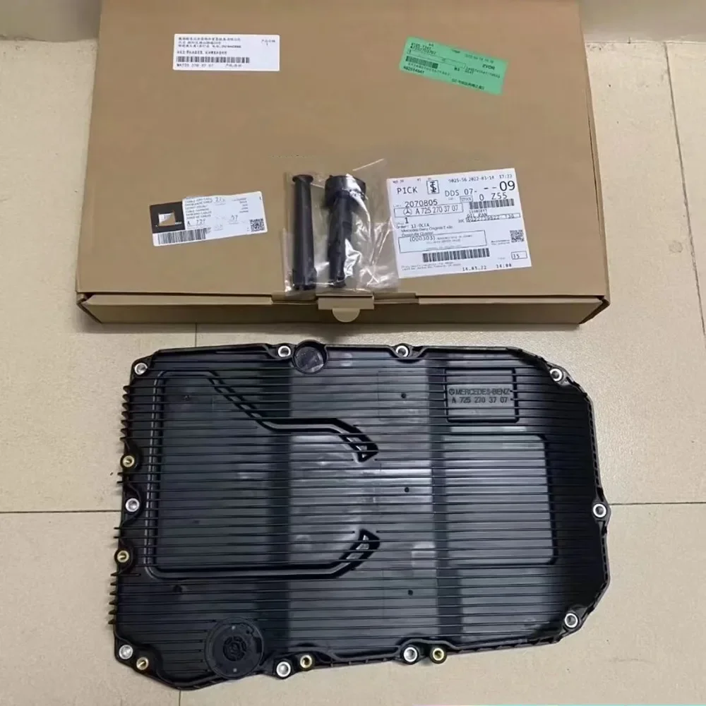 새로운 자동 변속기 오일 섬프 OEM A 7252703707 7252703707   메르세데스 벤츠 W205 W222 W213 엔진 변속기 오일 팬용