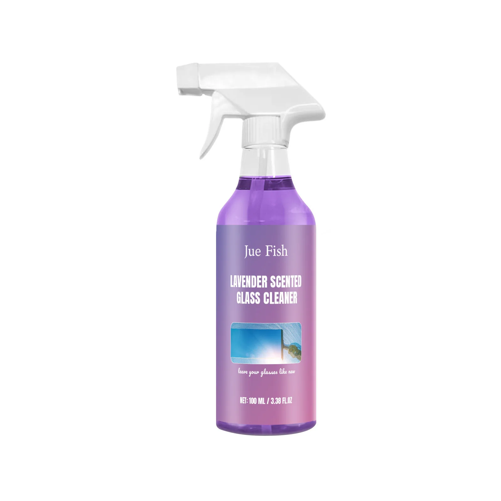 Bathroom Glass Cleaner Liquid Shower Door Hard Water Removal Car Window Degreaser Mirror Brightening Glass Descaling Spray