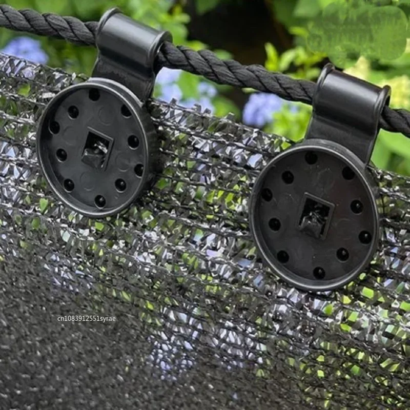 Shade cloth clips 50-100 Shade Cloth Clips Hooks Awning Plastic Clips Outdoor Shade Mesh Clip Fabric Clamps Grommets for Net in Greenhouse