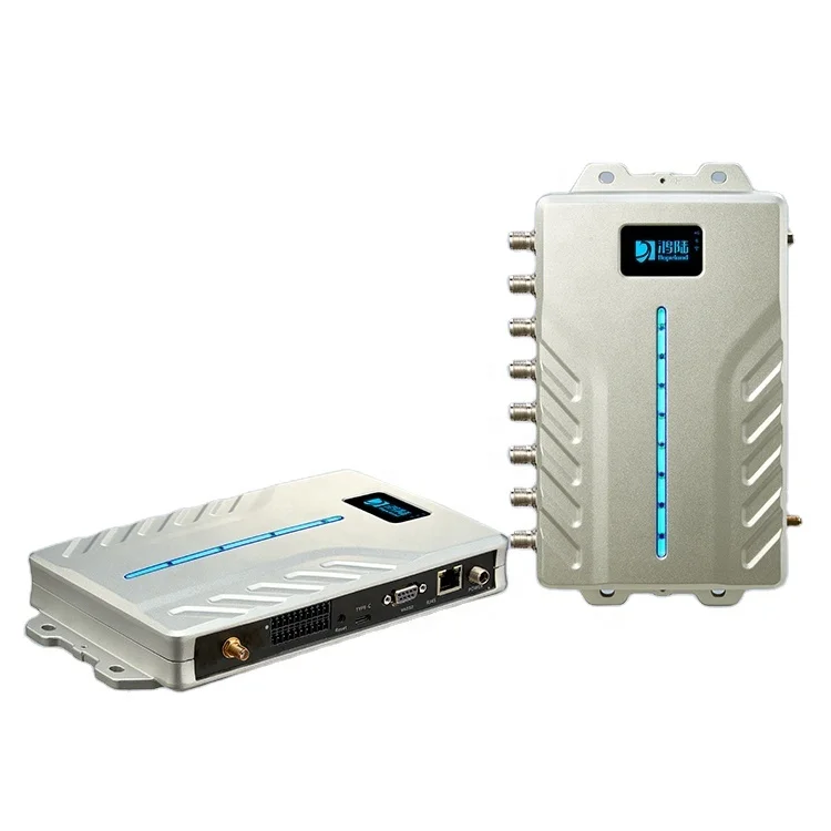 

2022 hot UHF RFID reader 4 Port IMPINJ R2000 chip long distance rfid reader personal management UHF rfid reader