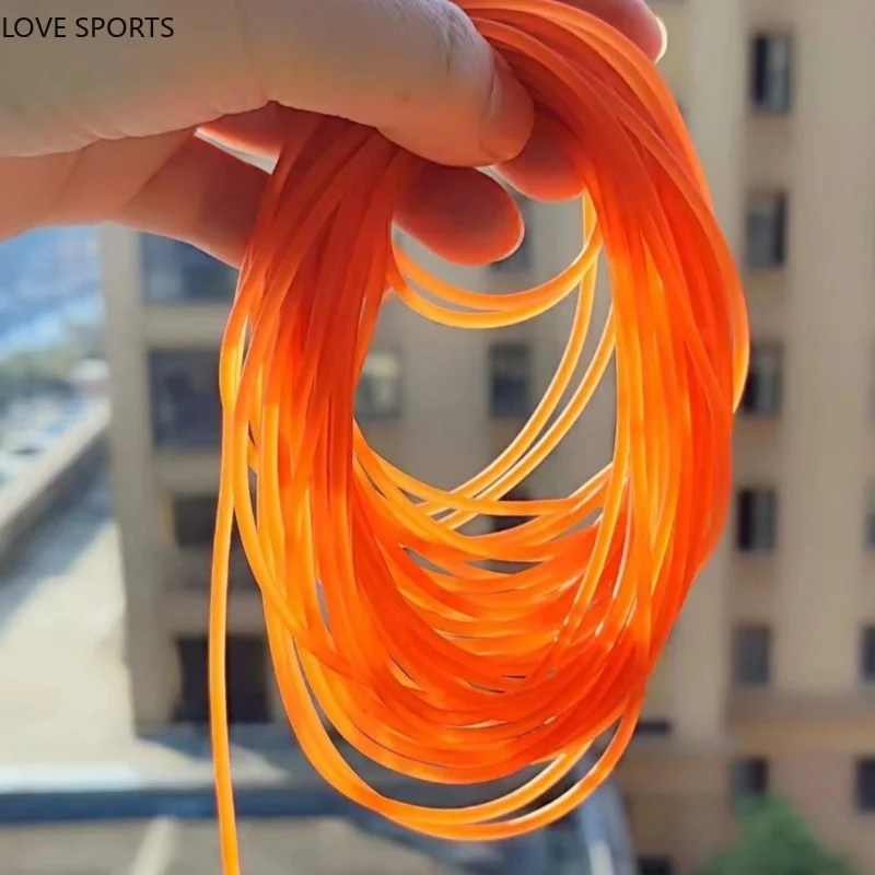 Fishing Rope 5/10 Meters Diameter 2.2mm Elastic Rubber Line Band Accessories fishing rope fishing line fishing rubber band