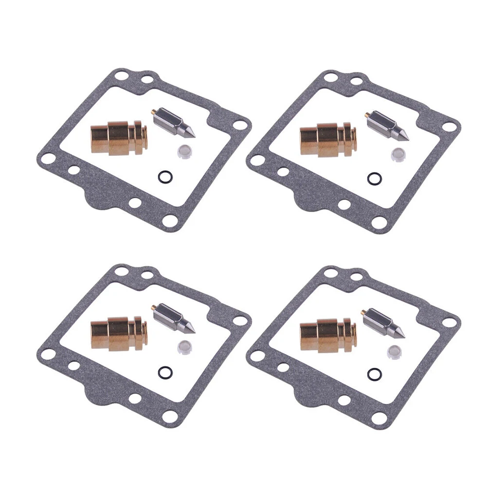 

Motorcycle Parts Carburetor Repair 4 Sets Easy Installation For Suzuki GS650G GS850G Metal+Plastic+Rubber+Paper