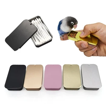 Bird Training Food Jar Parrot Hand-held Feeder Mini Feeding Box