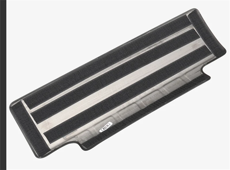 Car Interior Decoration For Toyota Harrier Venza XU80 Seat Kick Pad Rear Stainless Steel Guard Plate Modified Decorative Supplies