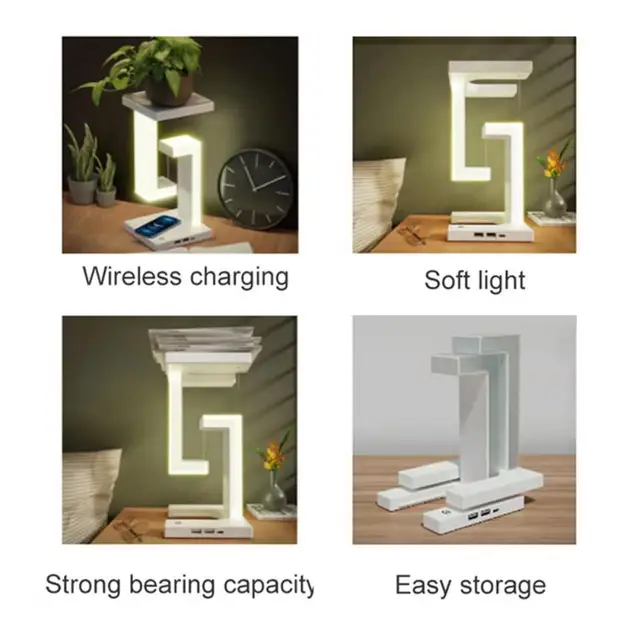 Led stalinė lempa su bevieliu krovikliu - Image 5