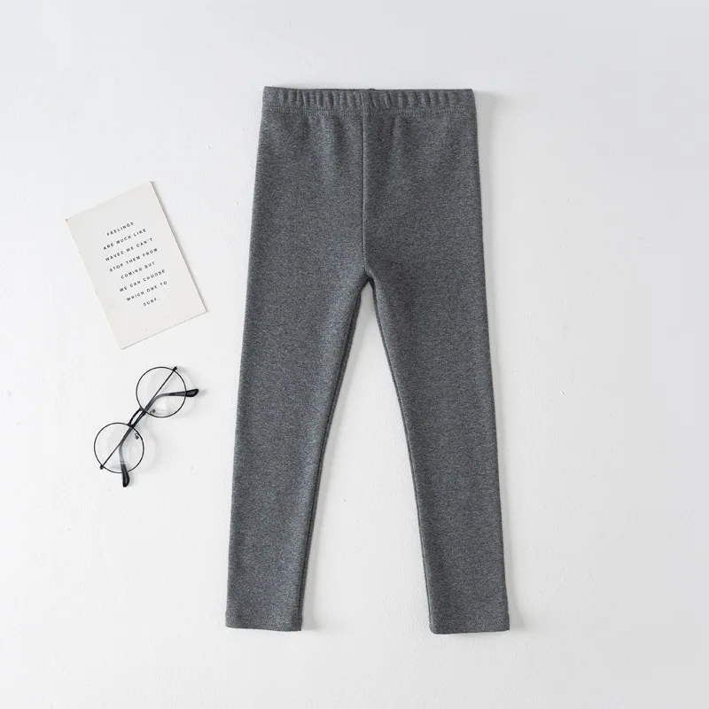 Girls' Leggings Spring And Autumn Style 95 Cotton Female Baby Elastic Pants Children's Slim outer Wear Pants - Image 6
