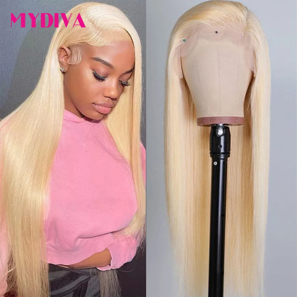 

Blonde 613 Hd Lace Frontal Wig 30 32 Inch Straight 13x4 Lace Front Human Hair Wigs Transparent 13x6 Frontal Wig For Black Women