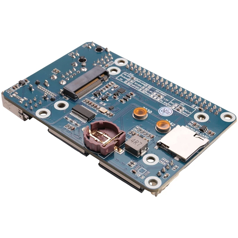 Waveshare CM4-IO-BASE-C Ȯ ,   CM4 ⺻ Ȯ ,   RJ45 + M.2 M Ű