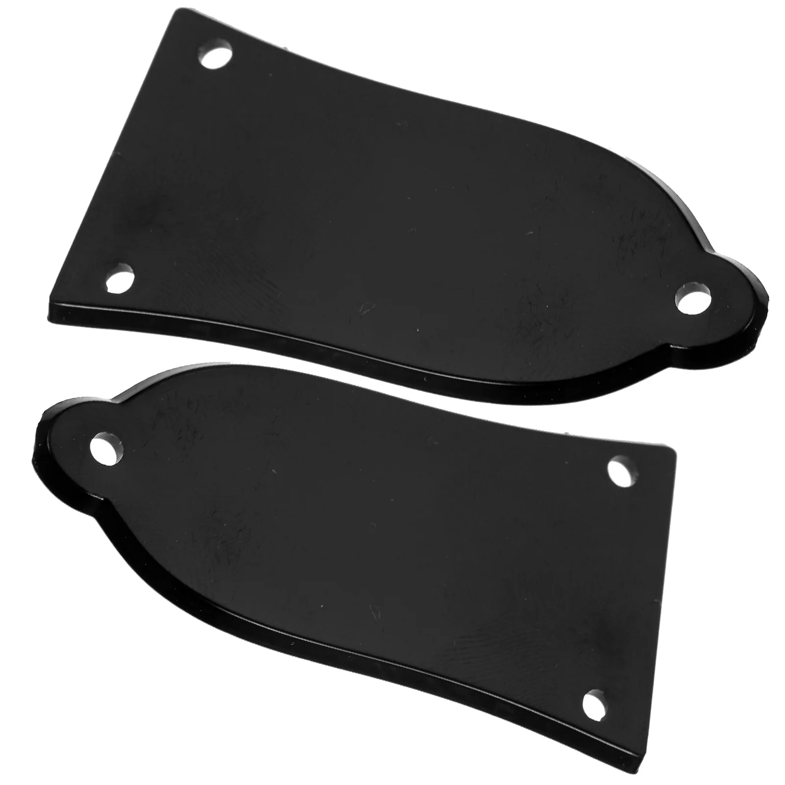 

2 Pcs Bass Guitar Tuning Lever Cover Part Accessories Acoustic Parts Plate Electric Truss Rod Repairing Tools and for