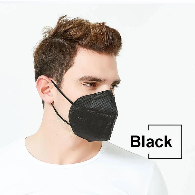 Health Protective KN95 face mask 5 layer filter dust port  mascarillas FFP2 Nonwoven health Protective N95 mask Reusable Face 6
