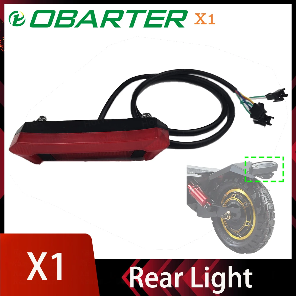Electric scooter accessories electric bike accessories electric bike lights Original Rear Lamp Rear Light Suit For OBARTER X1 Electric Scooter Tail Light Official Accessories