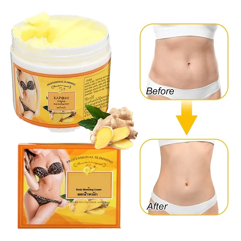 Kräm Ingefära Bantning Fettförbränning Viktminskning Anticelluliter 7 Dagar Bantning Fungerar För Alla Kropper 30/50G Arm_voghion.com