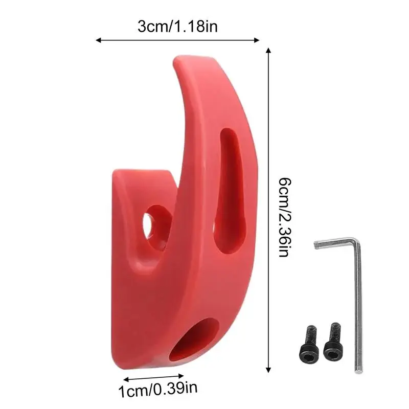 1pc Electric Scooter Front Hook Hanging Handlebar Bags Luggage Electric Scooter Skateboard Storage Hook Hanger Parts Accessories