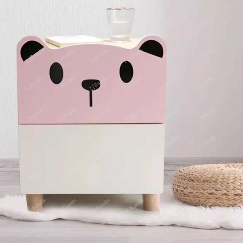 Small Side Children's Nightstands Storage Coffee Gamer Bedroom Bedside Table Dressing Filing Nachtttisch Luxury Furniture