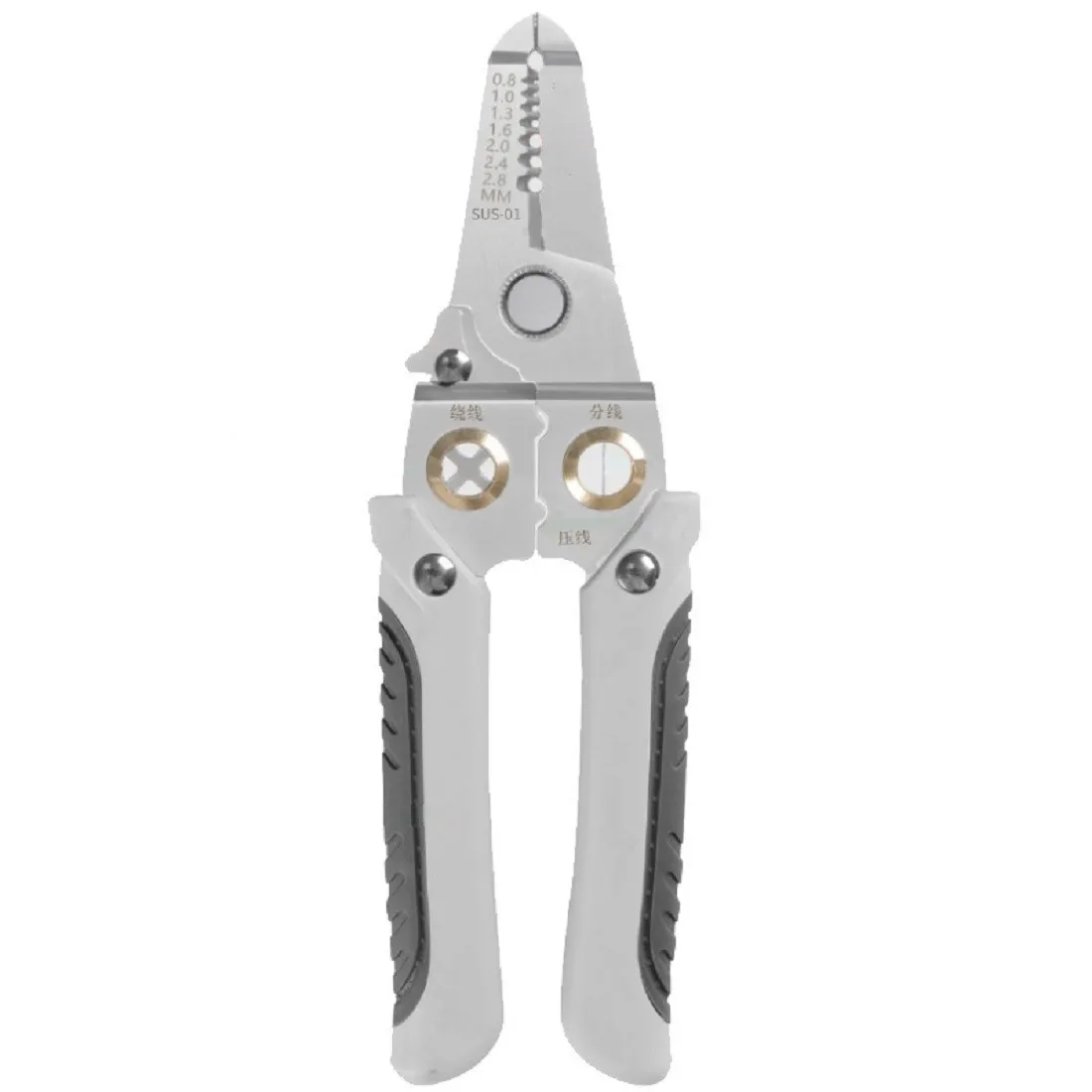 

1Pc Multifunctional wire stripper cable professional fiber optic high hardness alloy wire breaker tool