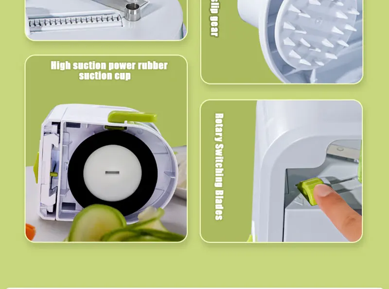 Professional Stainless Steel Spiralizer
