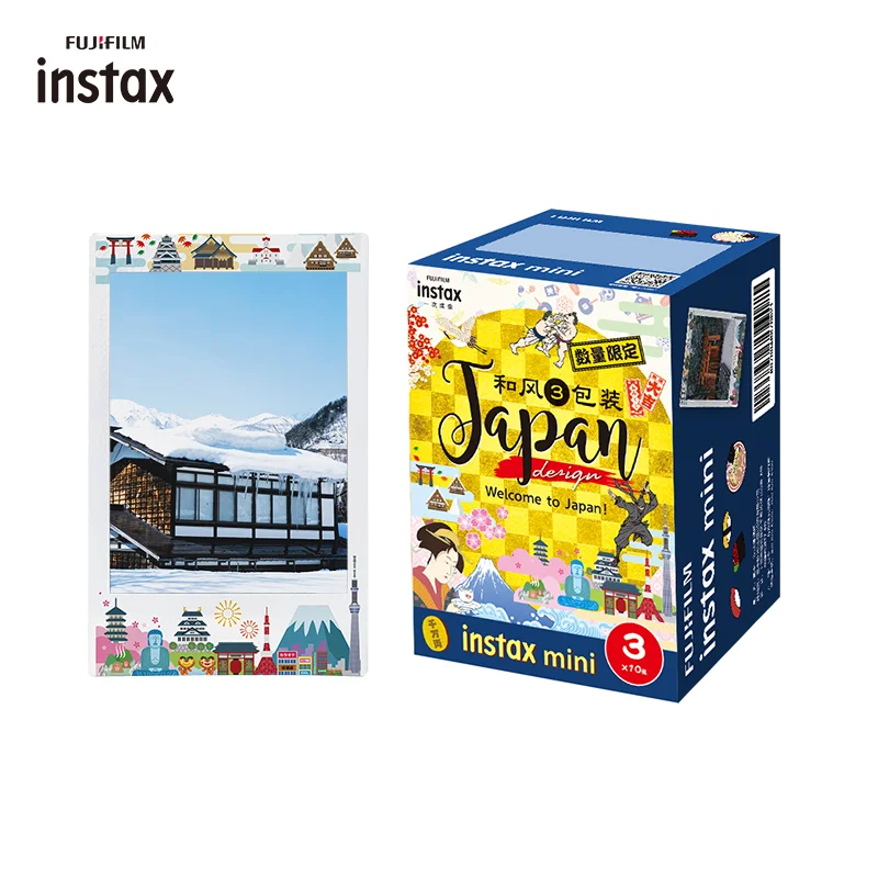 Fujifillm Instant Mini 12 11, 9, 8, 7s 카메라용 새 Instax Mini 일본 필름 10-30매 SP-1/2 프린터용(만료일: 2024)
