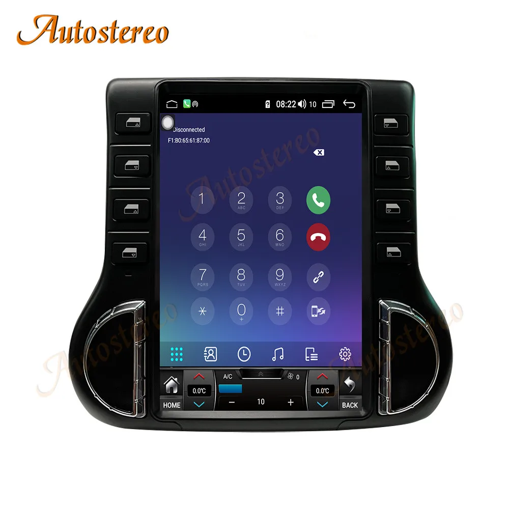 Carplay Android For Jeep Wrangler JK 2010-2017 Tesla Screen Car Multimedia Playe