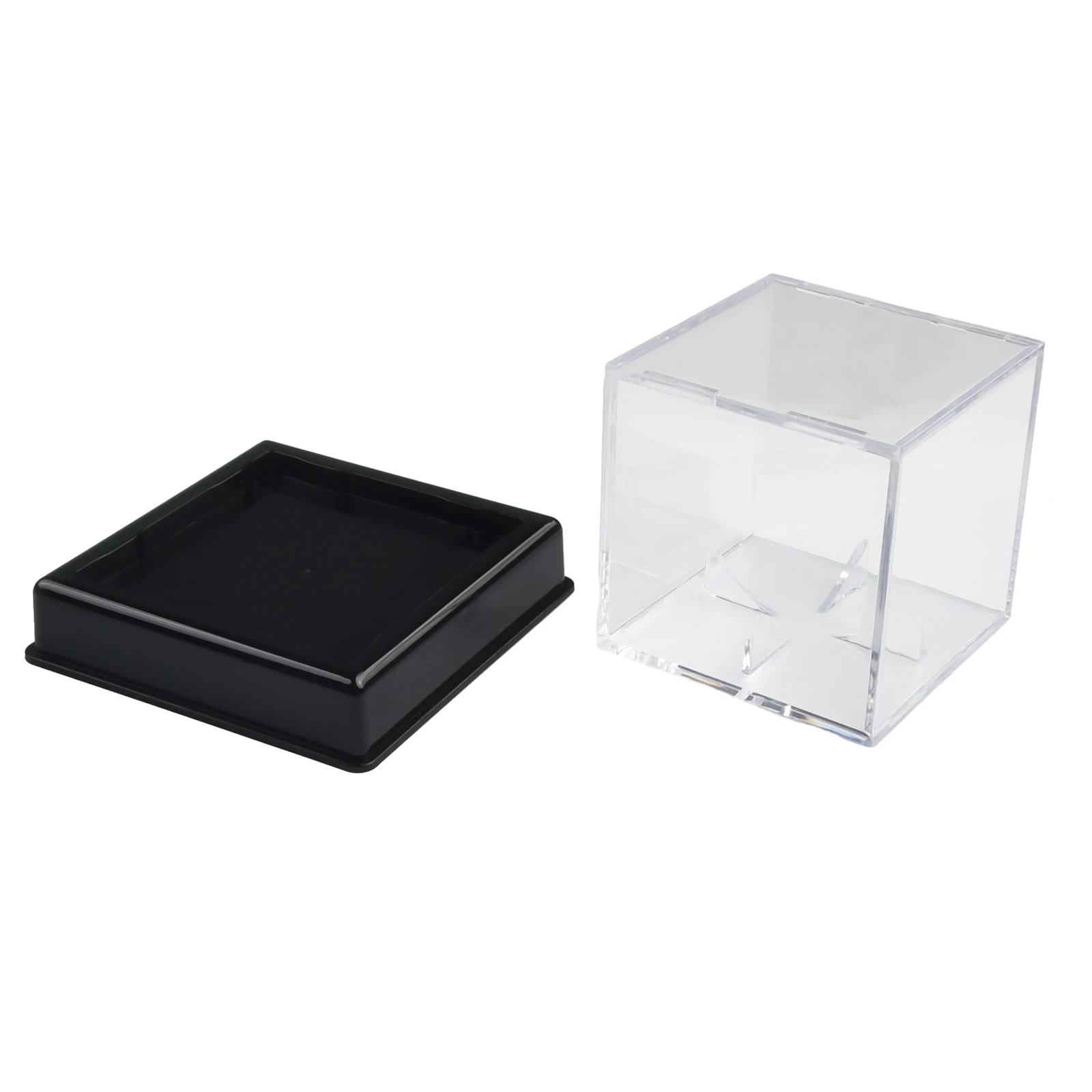 

Baseball Display Case Box Garden Indoor Office Outdoor 8*8*8cm About 160g Accessories Acrylic Clear Replacement