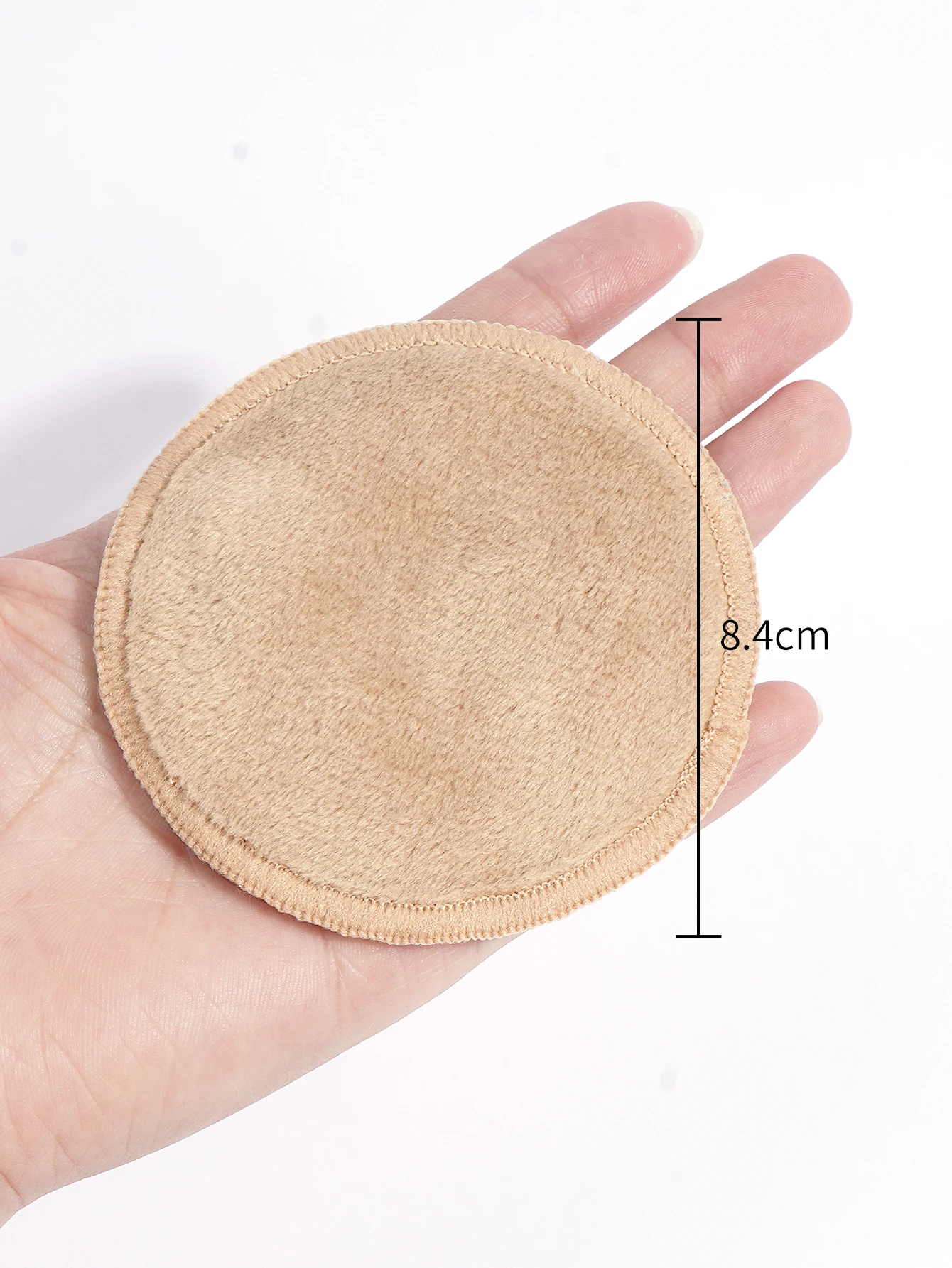 MAANGE 10PC Reusable Cotton Pads Makeup Remover Pads Washable Round Bamboo Makeup Pads Facial Skin-friendly Pads Makeup Tools 6