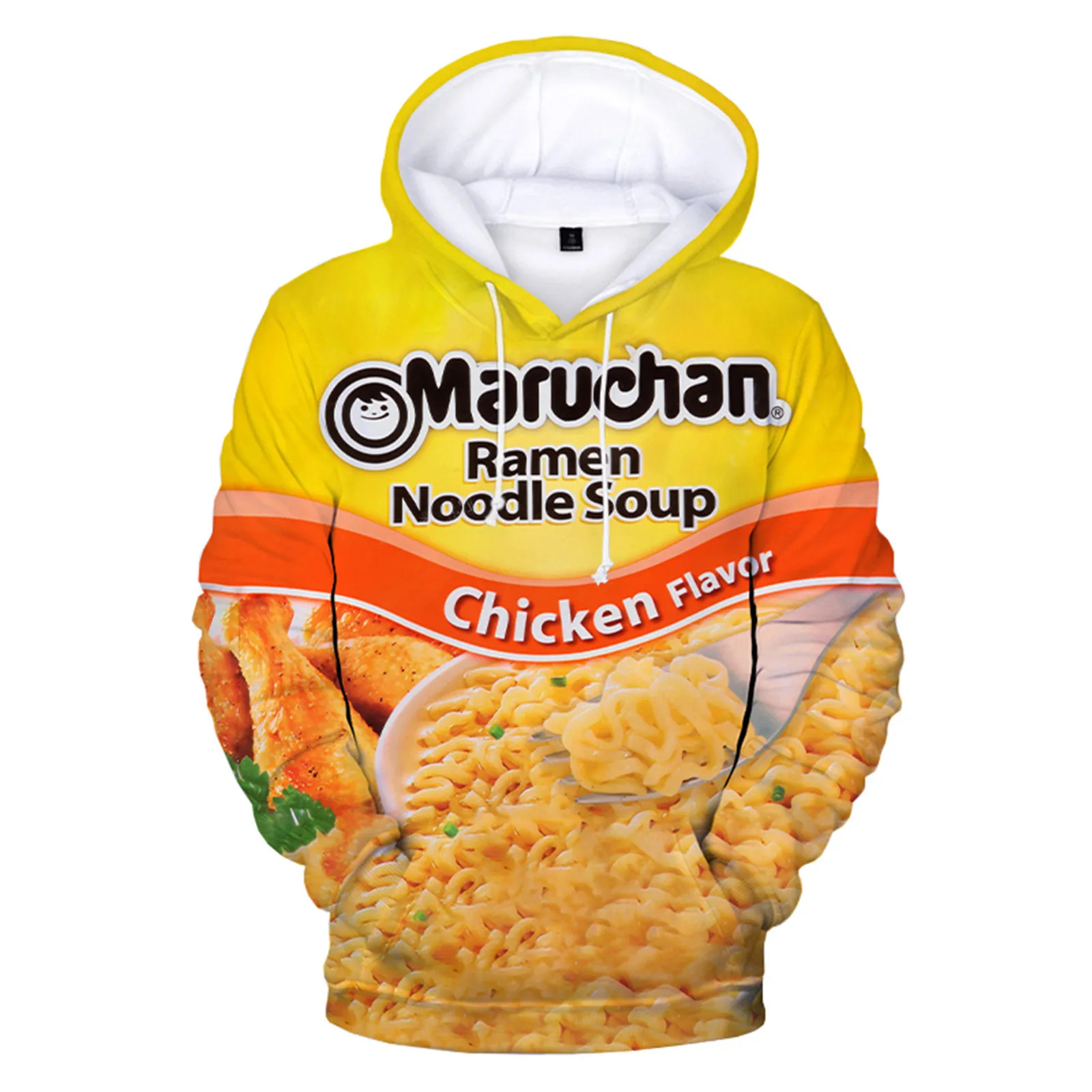 

New Fashion Noodles Potato Chips Men Clothes 3D Food Printed Harajuku Streetwear Hoodie Sweatshirts Unisex Autumn Casual Hoodies