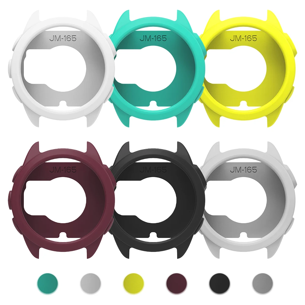 Silicone Smartwatch Protector - Soft, Anti-Fall, Dustproof Cover Case
