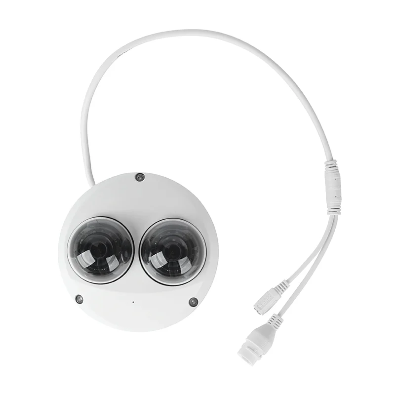 DH 헬스케어 솔루션 IPC-HDBW5441F-AS-E2 2x4 MP 인원 계수 듀얼 방향성 WizMind 파노라마 네트워크 PoE IP 카메라