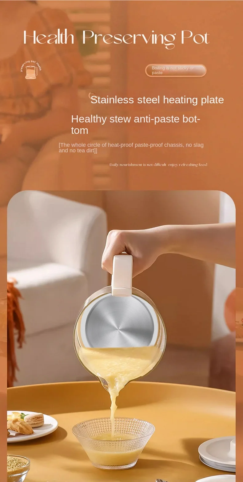 Chaleira Doméstica, Temperatura constante, Multi Fogão com Filtro, 1500ml, 220V