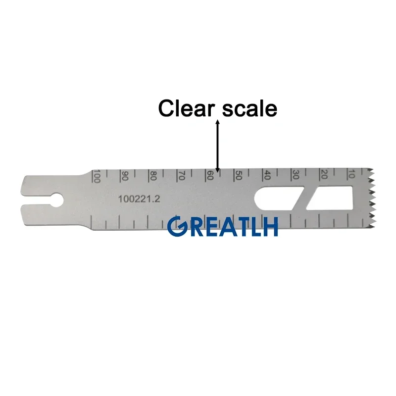 GREATLH Bojin Bone Saw Blades Bone Cutting Saw Blade Orthopedic Blade Orthopedic Surgical Instrument Pet