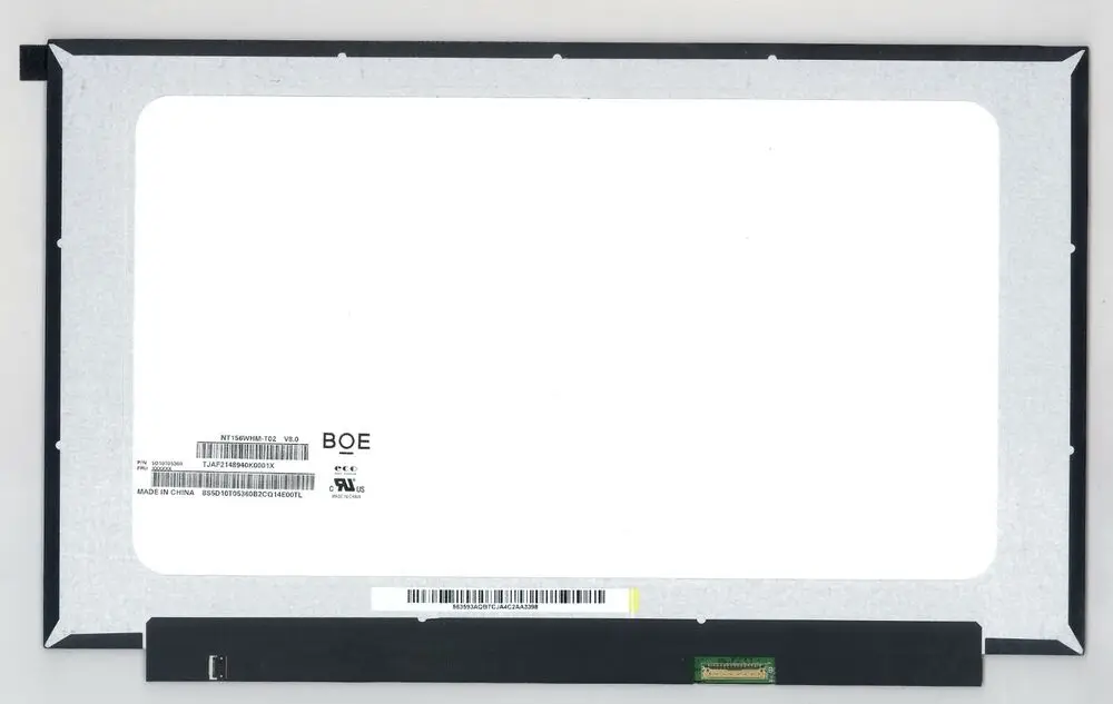 

iParts Replacement NT156WHM-T02 V8.0 15.6 inch Touch LCD Screen Matte HD 1366x768 Display Laptop OEM Repair Parts