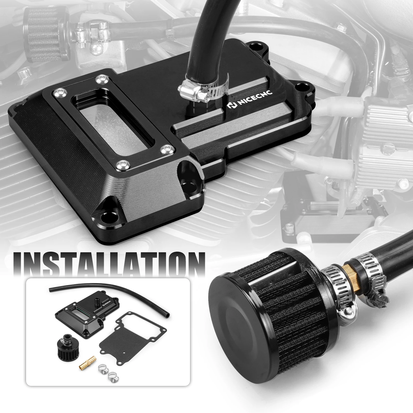 Für Harley Street Glide FLHX 2006–2015, belüftete Getriebe, obere Abdeckung, Road Glide Custom FLTRX Ultra FLTRU Road King FLHR Police – Detail 8