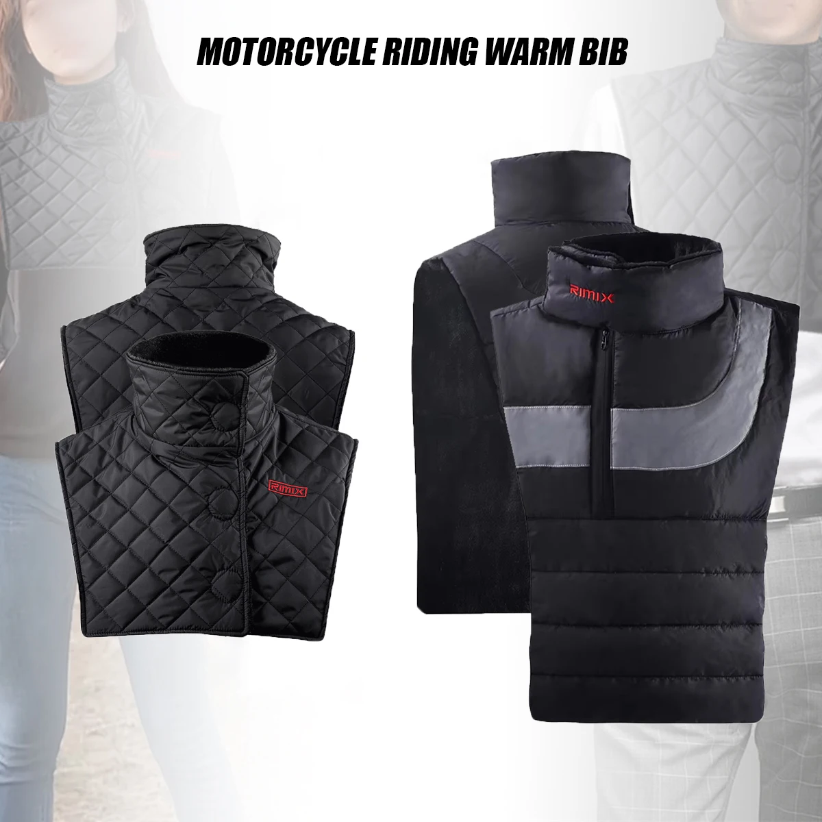 Universal enhanced winter neck protective scarf Outdoor bike motorcycle riding ski warm biker biker cold foot cover