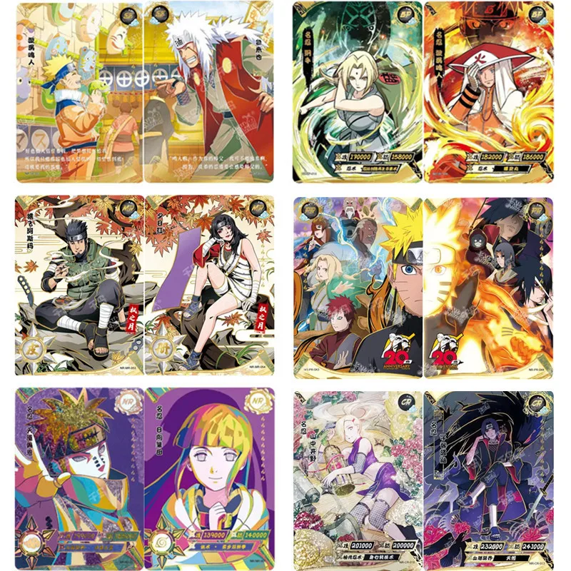 Naruto Card SE BP CR NR UR MR AR Complete Series Rare Uzumaki Naruto Uchiha Itachi Jiraiya Character Collection Card Toy Gift