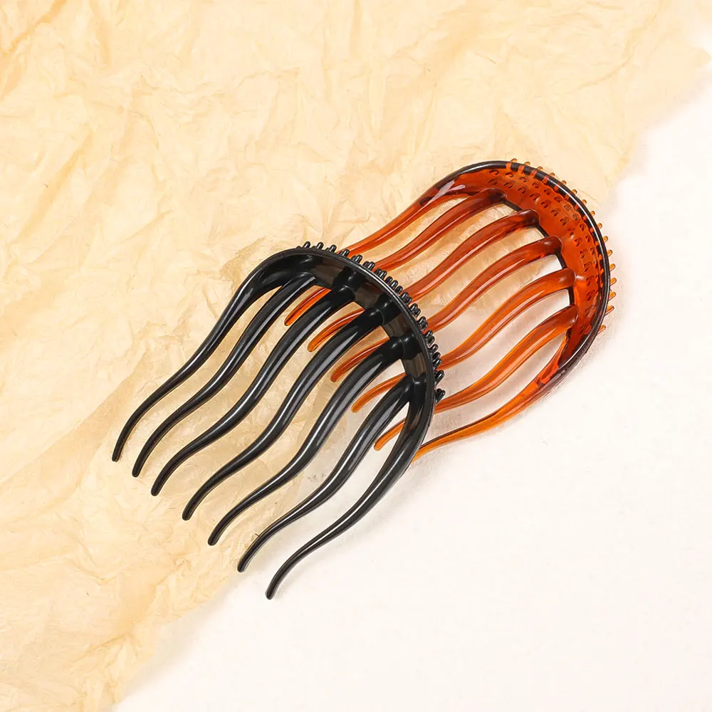 Pince à Cheveux Femme – Bâton Bois Et Rhodium, Argenté, Neuve Avec étiquette