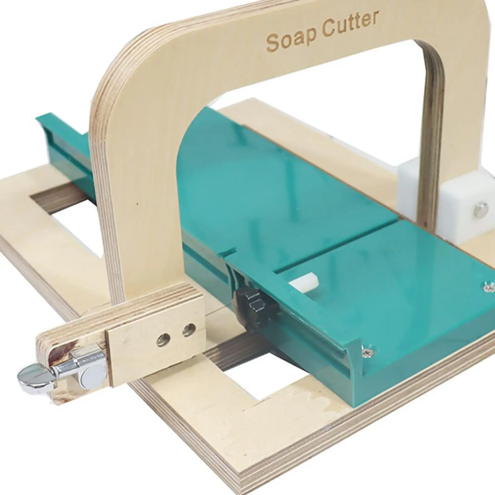 Wooden Soap Cutter with Scale Large Soap Cutting Machine for Candles Handmade Making Butter Trimming DIY