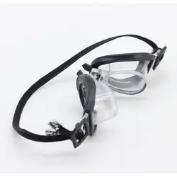 Elastic Band Swimming Goggles for Dolls - Submarine Mirror Edition (8cm GoGGles Black)