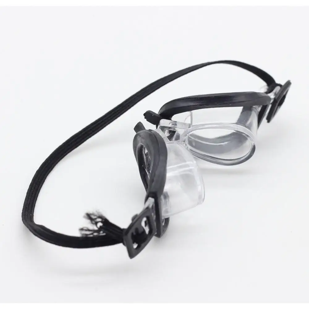 Doll Elastic Band Swimming goggles for 8 CM Doll Swimming goggles Entertainment Submarine Mirror(only glasses ) for Labubu doll 4