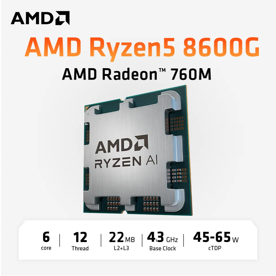 AMD Ryzen 5 8600G 新品未使用 AM5 APU 03312