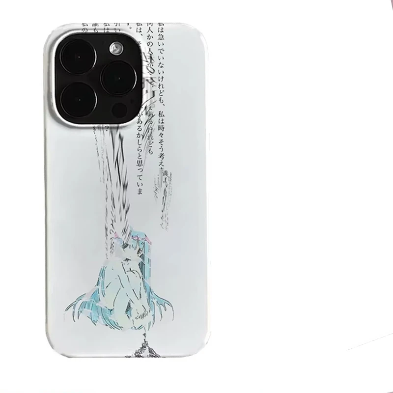 Adorable Kawaii Anime Girl Cartoon Phone Case Cover