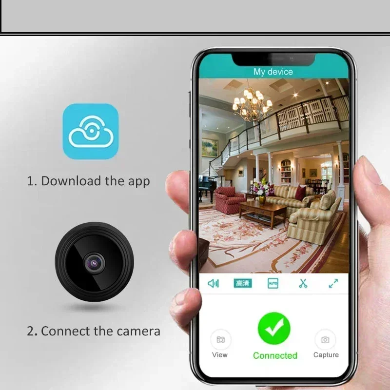 Upgraded Mini WiFi Camera FullHD 1080p Remote Wireless Voice Recorder Video Camcorder Home Security Surveillance Cameras